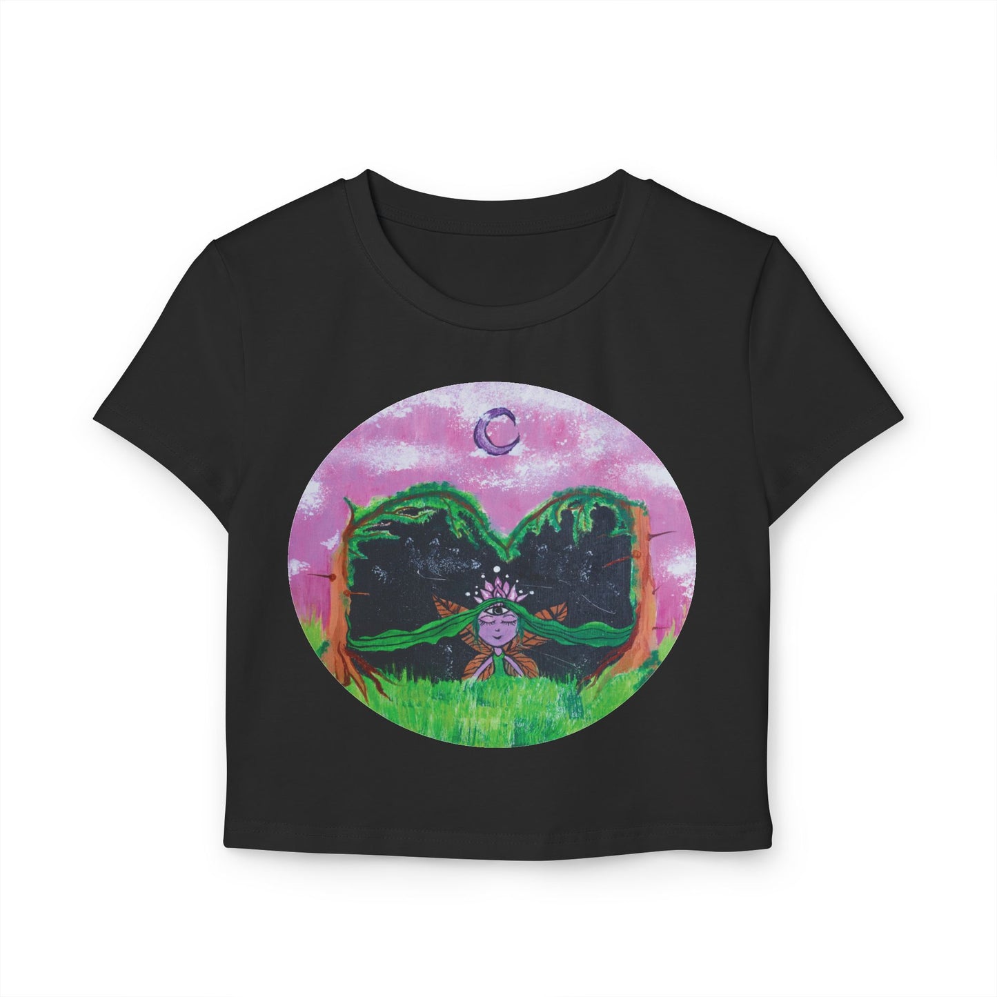 Forest Faery Crop Top